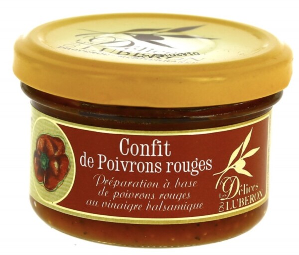 Confit de Poivrons rouges au vinaigre balsamique